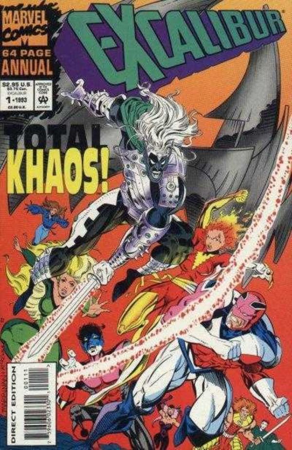 Image for Excalibur Annual #1 (1993) NM- 9.2
