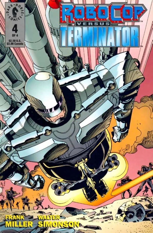 Image for RoboCop versus The Terminator #4 (1992) NM- 9.2
