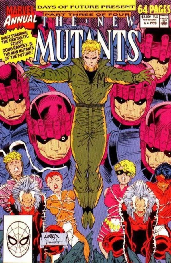 Image for The New Mutants Annual #6 (1990) NM- 9.2