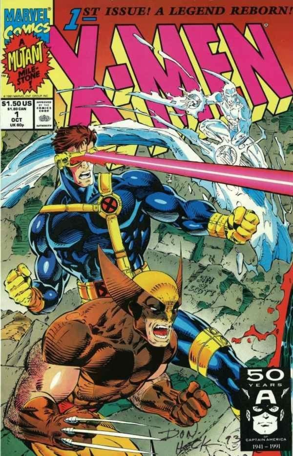 Image for X-Men #1 Wolverine and Cyclops Cover (1991) NM- 9.2