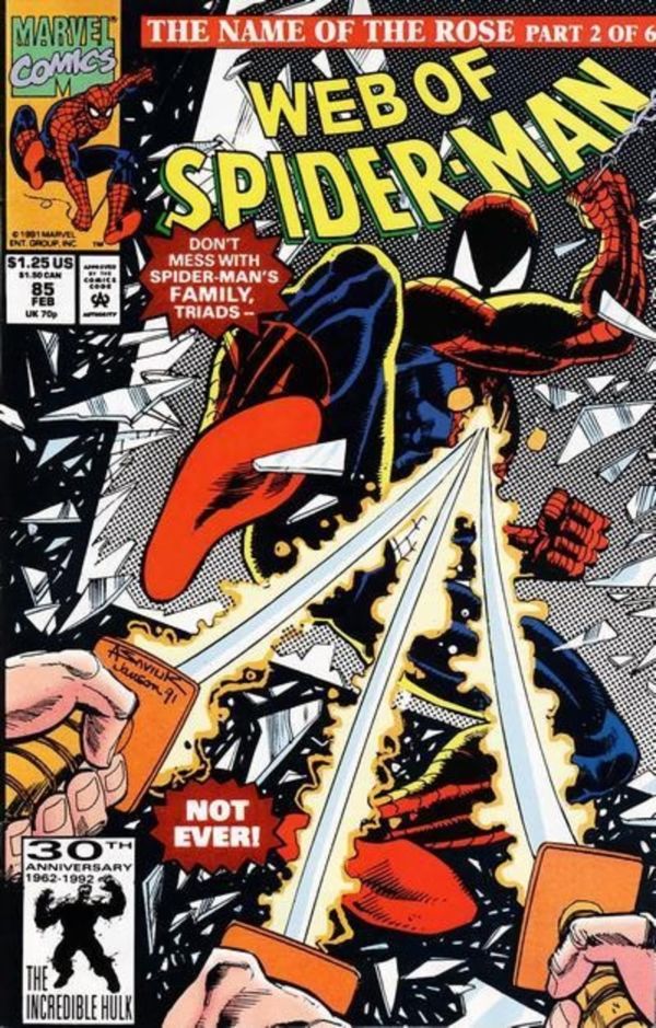 Image for Web of Spider-Man #85 (1992) NM- 9.2