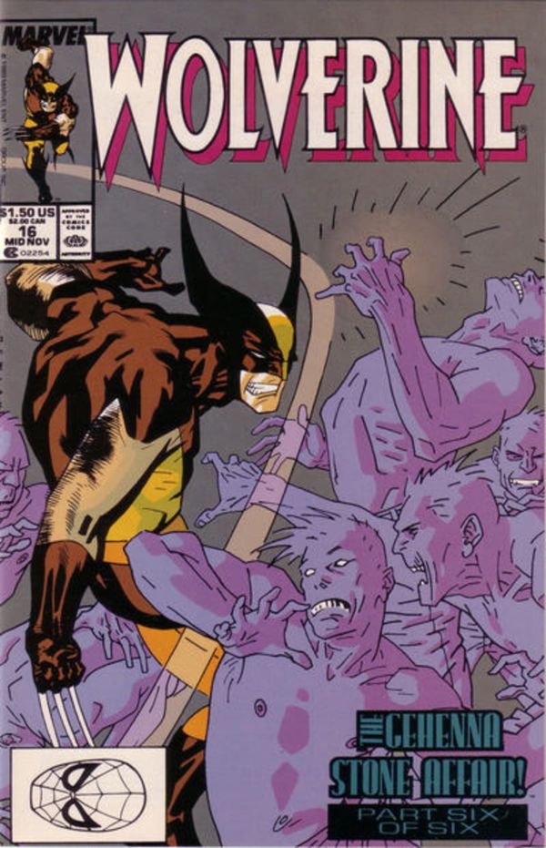 Image for Wolverine #16 Direct Edition (1989) VF/NM 9.0