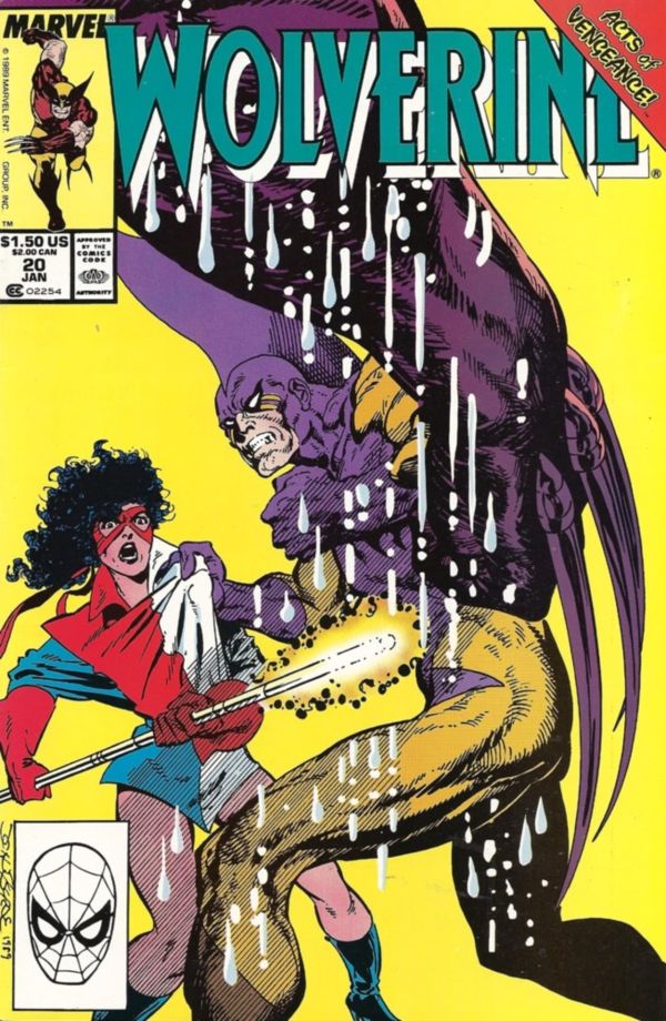 Image for Wolverine #20 (1990) NM- 9.2 Copy 2