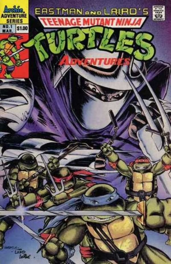Image for Teenage Mutant Ninja Turtles Adventures #1 (1989) VF 8.0