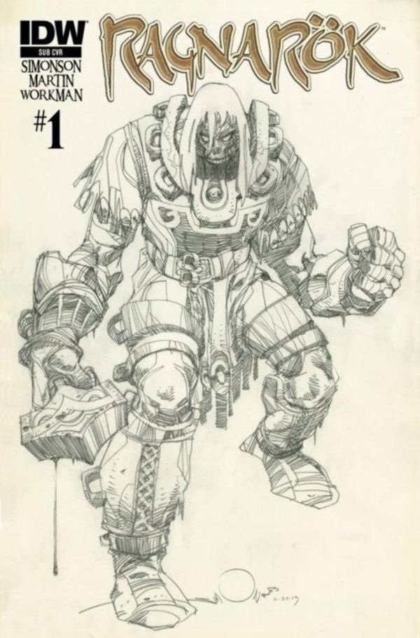 Image for Ragnarök #1 Variant Cover (2014) NM+ 9.6
