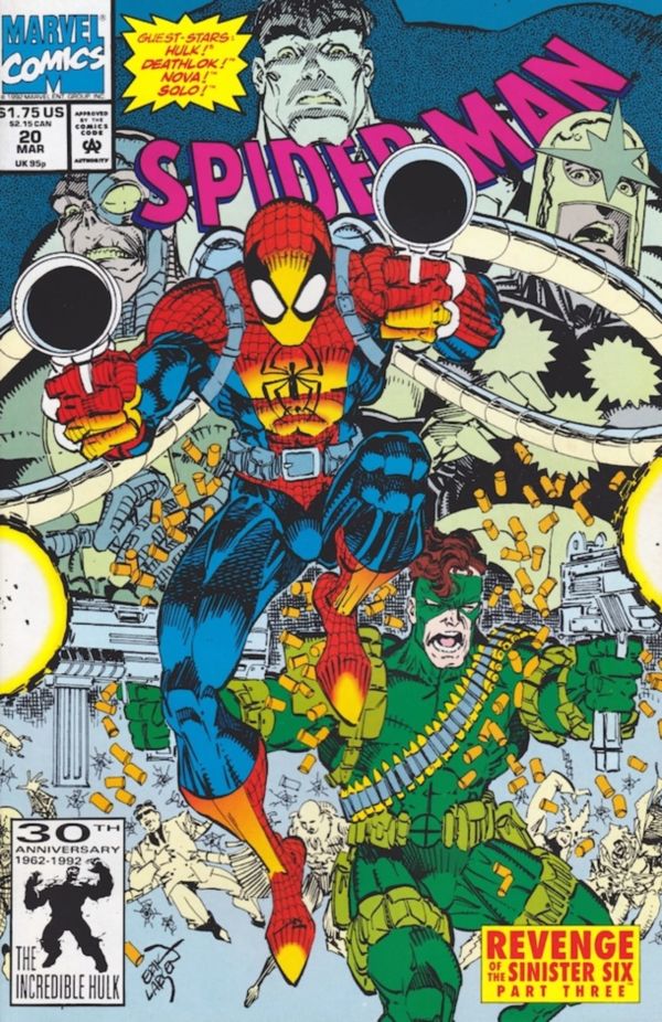 Image for Spider-Man #20 (1992) NM- 9.2