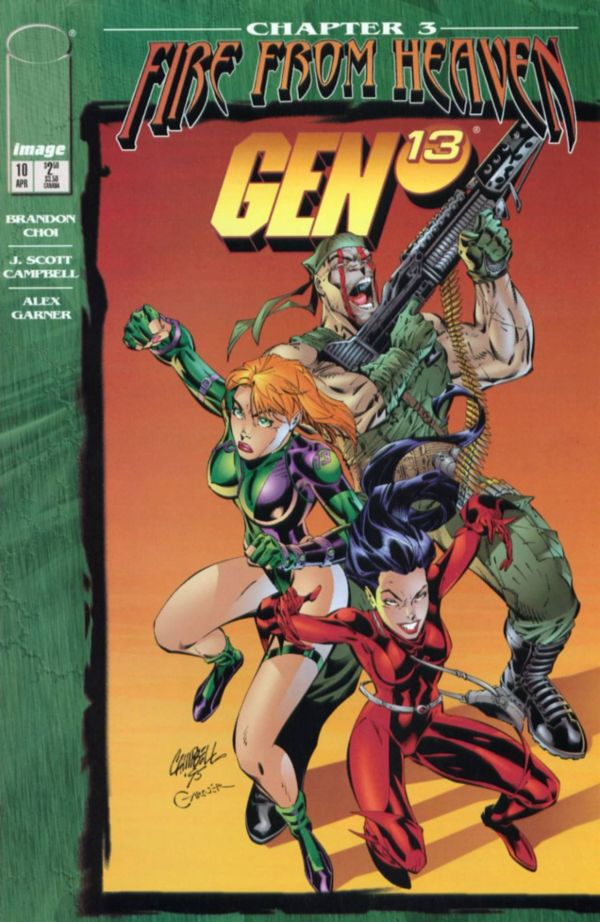 Image for Gen 13 #10 (1996) NM- 9.2