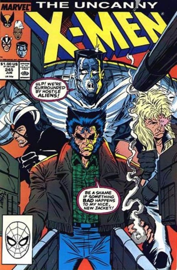 Image for The Uncanny X-Men #245 Direct Edition (1989) VF/NM 9.0
