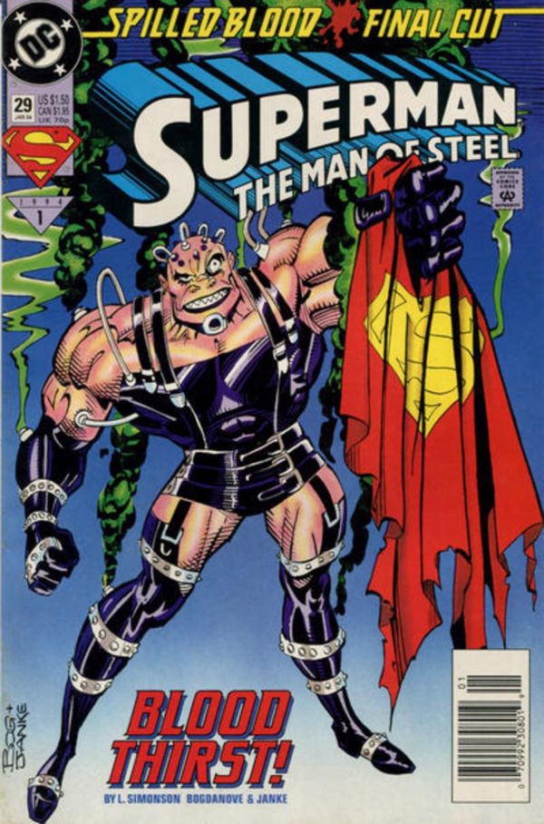 Image for Superman: The Man of Steel #29 (1994) NM- 9.2