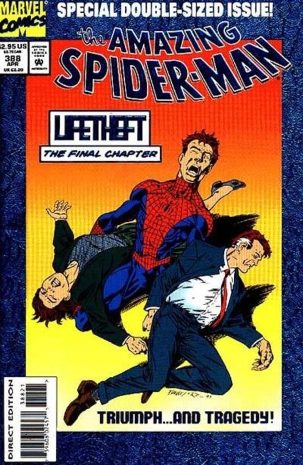 Image for The Amazing Spider-Man #388 Collector's Cover (1994) NM- 9.2