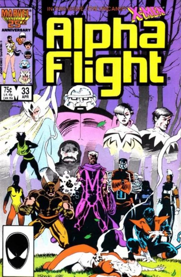 Image for Alpha Flight #33 Direct Edition (1986) VF/NM 9.0