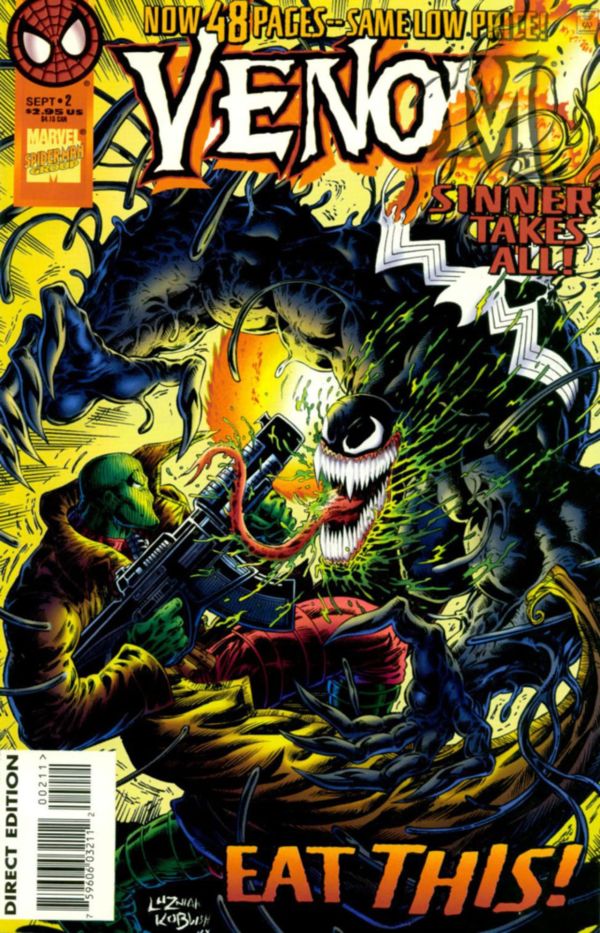 Image for Venom: Sinner Takes All #2 (1995) NM- 9.2