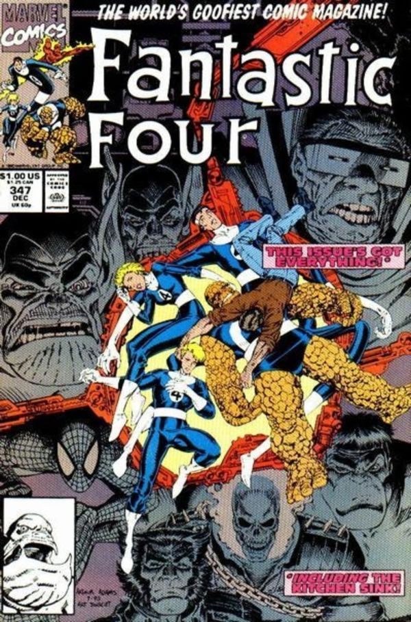 Image for Fantastic Four #347 (1990) NM- 9.2
