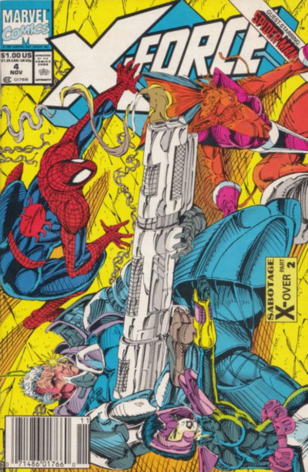 Image for X-Force #4 (1991) NM- 9.2 Copy 2