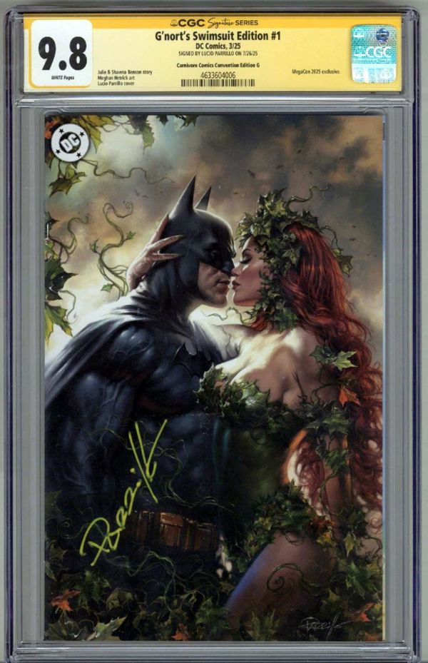 Image for G'NORT'S SWIMSUIT EDITION #1 CGC 9.8 SS SIGNED LUCIO PARRILLO MEGACON VIRGIN