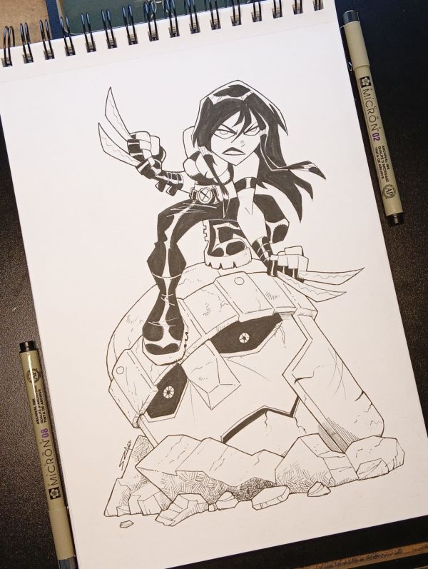 Image for X-23 Original Ink Art