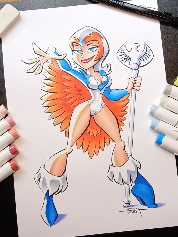Image for The Sorceress Original Art