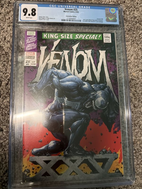 Image for Venom #25 Convention Edition CGC 9.8