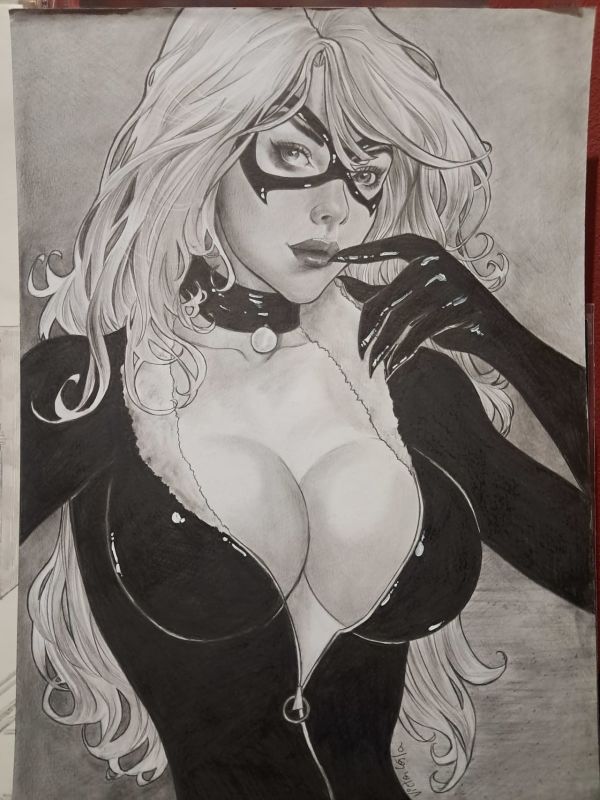 Image for Black Cat Illustration