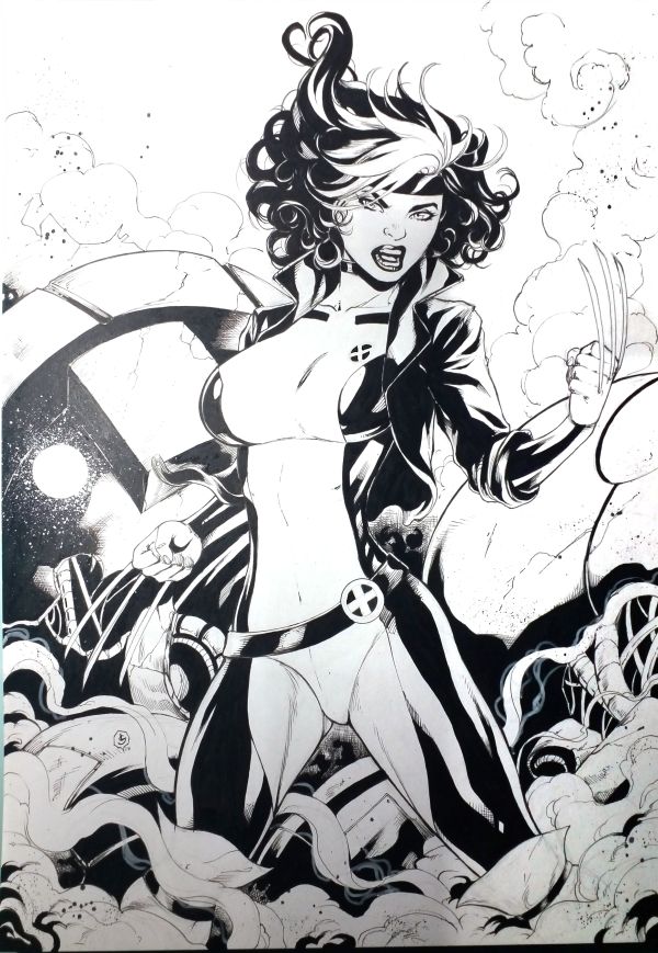 Image for Rogue Original Art A3 Cover 