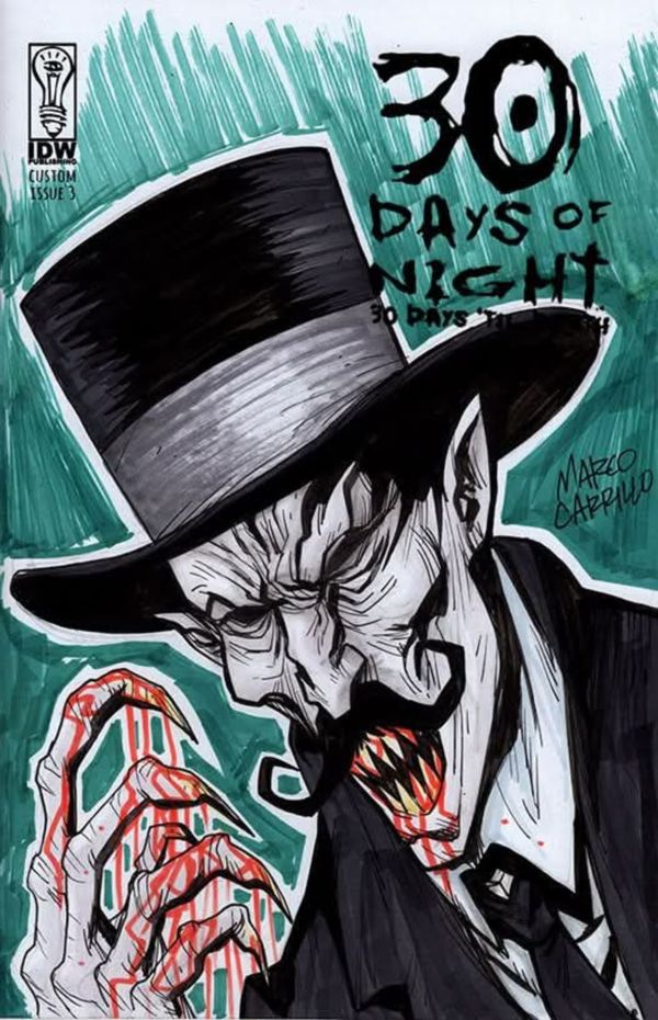 Image for 30 days of night custom sketch cover