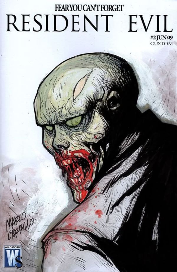 Image for Resident Evil custom sketch cover