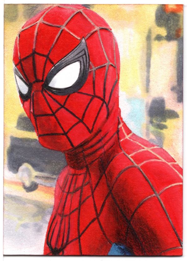 Image for Spider-Man Portrait Sketch Crad