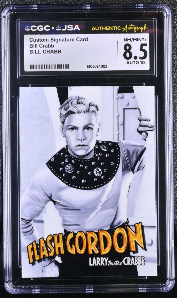 Image for Bill Crabb Signature Card CGC 8.5