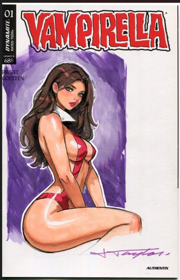 Image for Vampirella Sketch Cover by Jeff Taylor