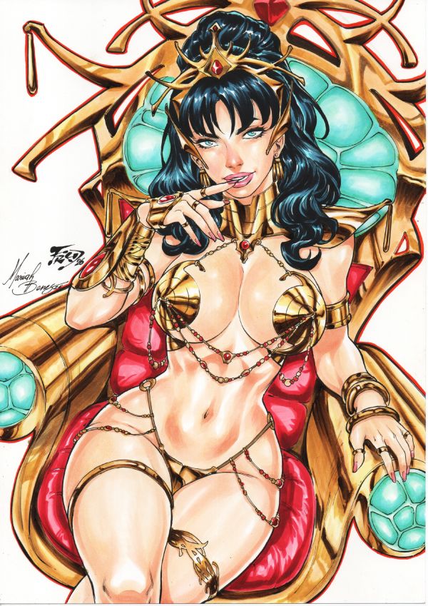 Image for Dejah Thoris 9x12 pin-up 