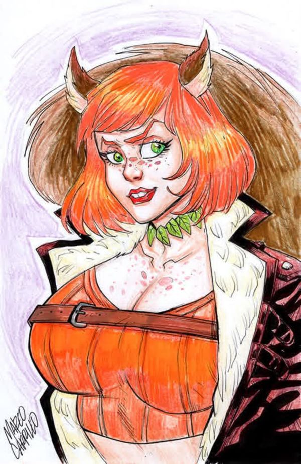 Image for Squirrel Girl Bust Sketch by Marco Carrillo