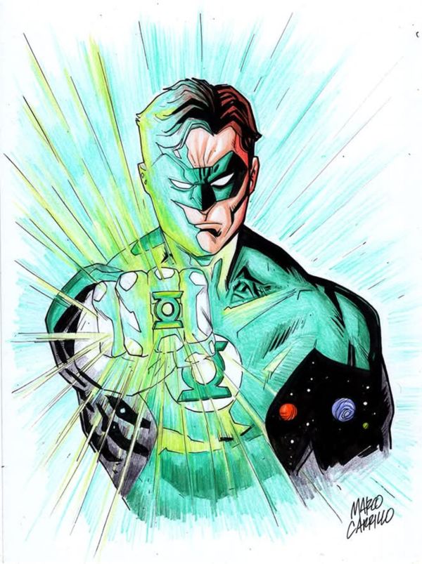 Image for Green Lantern Illustration by Marco Carrillo
