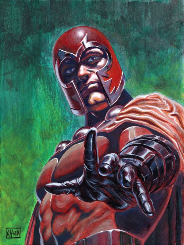 Image for Magneto Acrylic Illustration