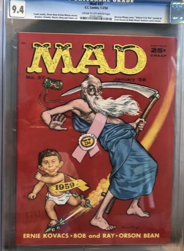 Image for Mad #37 CGC 9.4