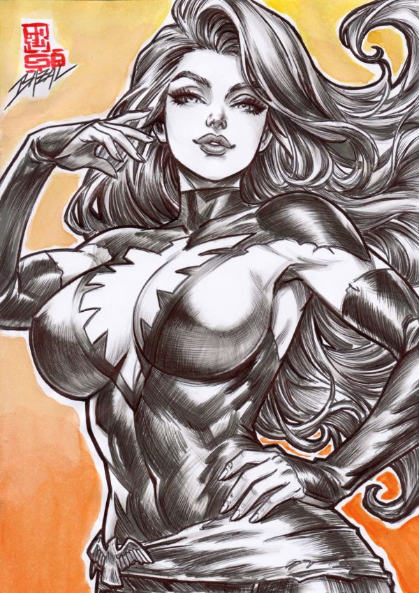 Image for Dark Phoenix - THE FIRE THAT DEVOURS WORLDS / Bazal. 8,3x11,7 in.