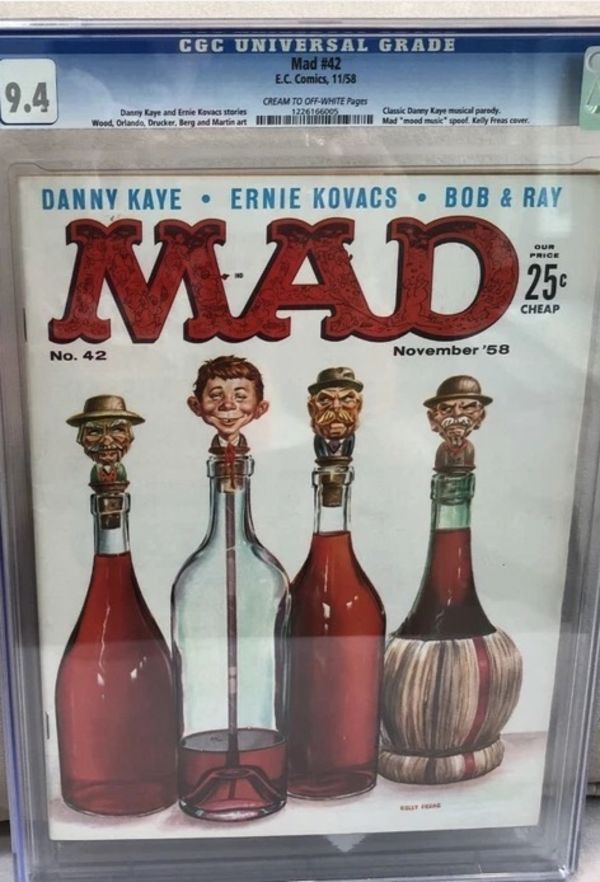 Image for Mad #42 CGC 9.4