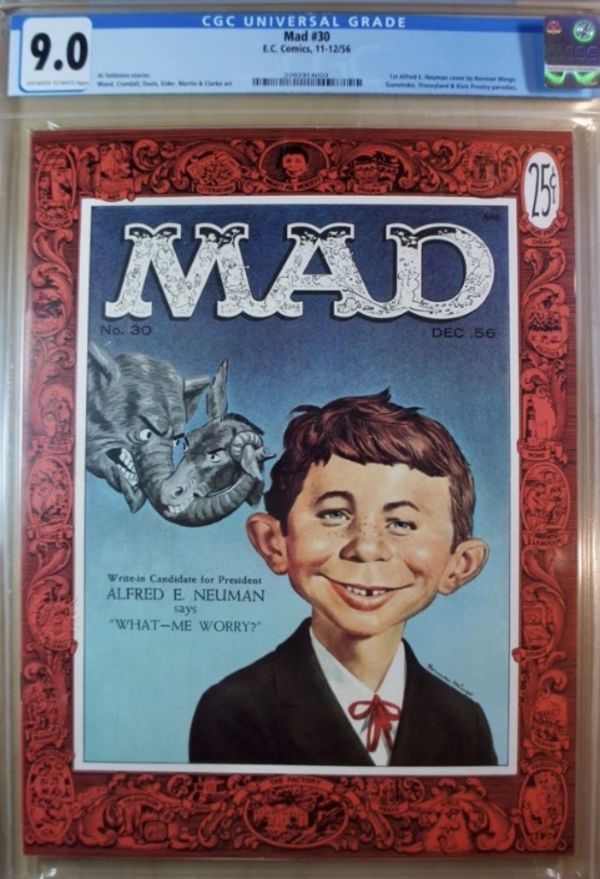 Image for Mad #30 CGC 9.0