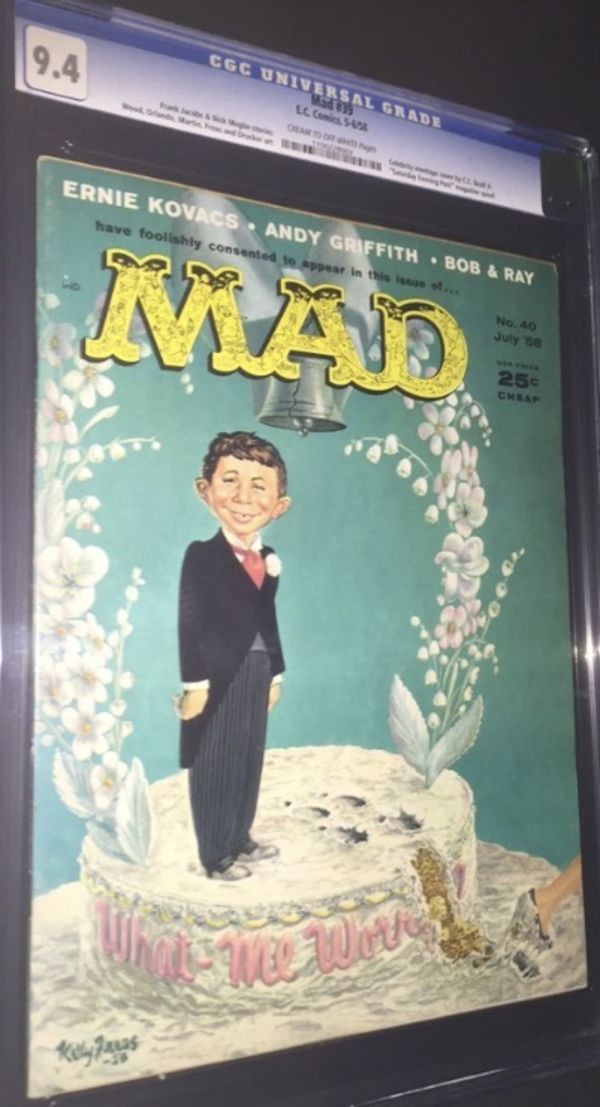 Image for Mad #40 CGC 9.4