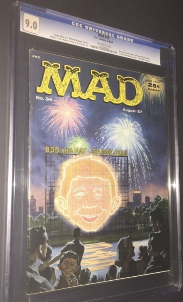 Image for Mad #34 CGC 9.0
