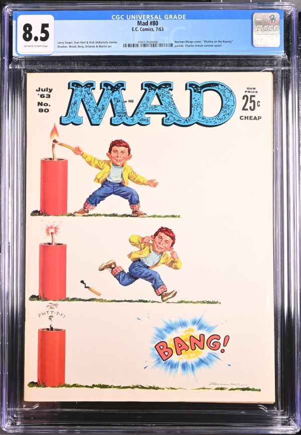 Image for Mad #80 CGC 8.5