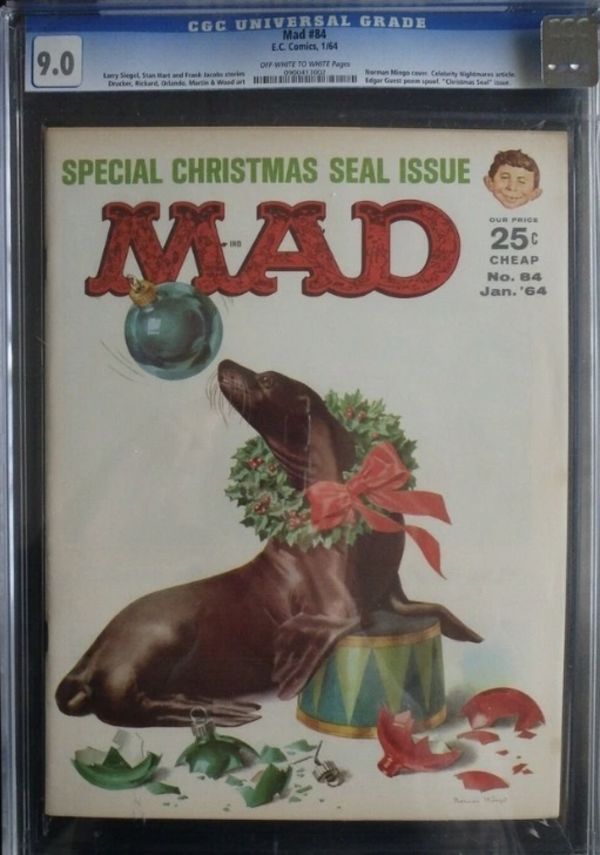 Image for Mad #84 CGC 9.0