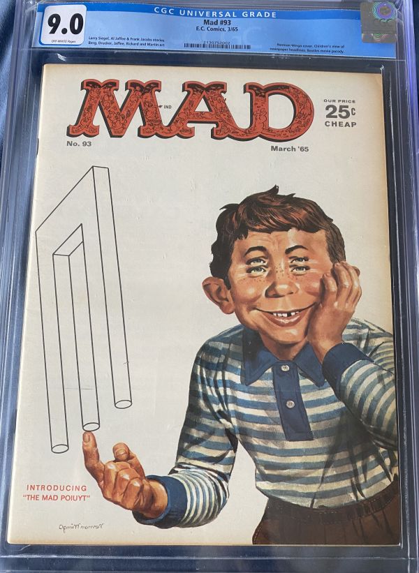 Image for Mad #93 CGC 9.0