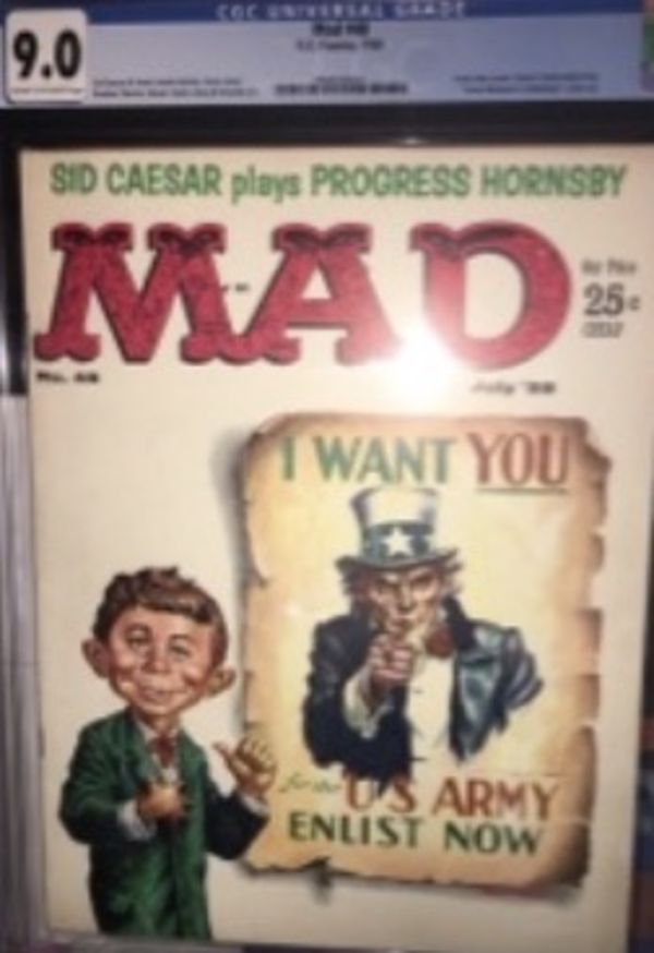 Image for Mad #48 CGC 9.0