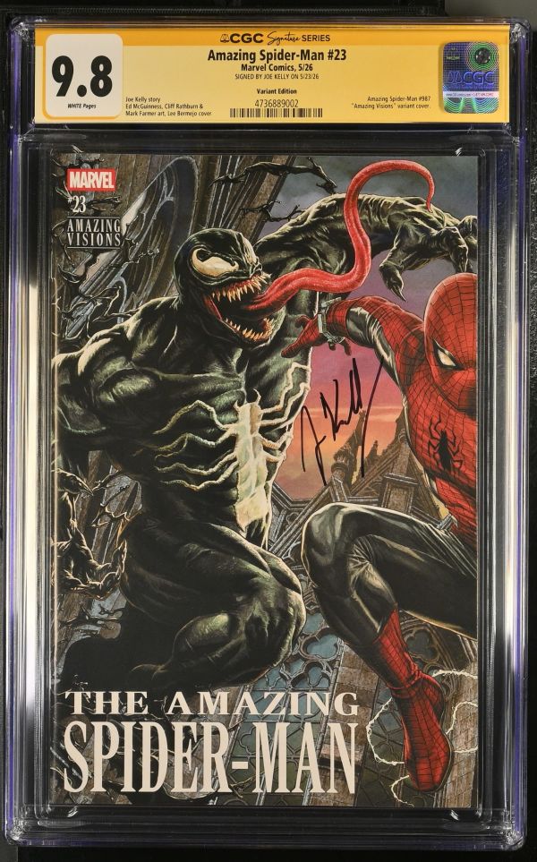Image for Amazing Spider-Man #23 CGC 9.8 Signed by Joe Kelly