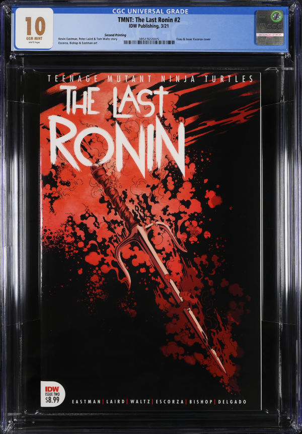 Image for TMNT: The Last Ronin #2 CGC 10 Second Printing