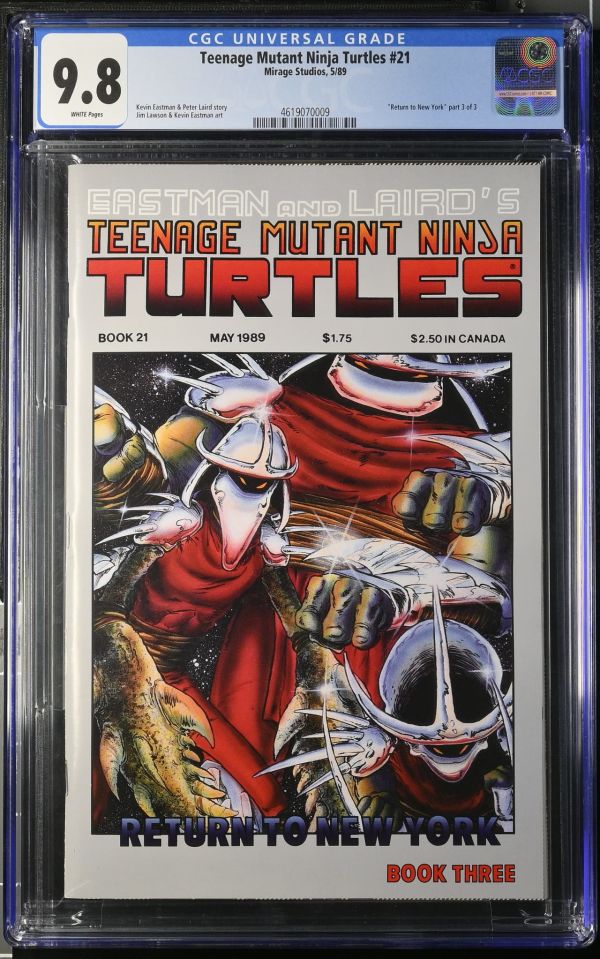 Image for Teenage Mutant Ninja Turtles #21 CGC 9.8