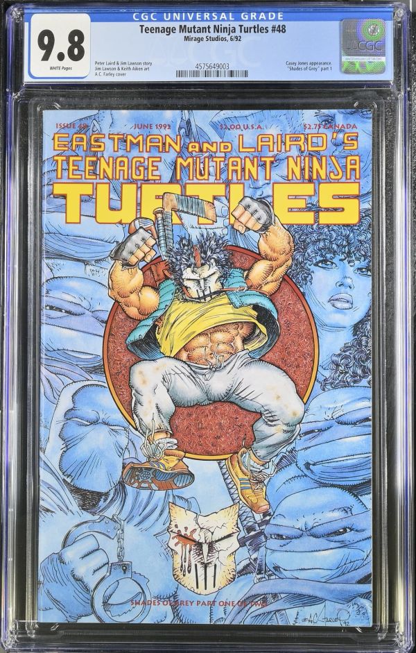 Image for Teenage Mutant Ninja Turtles #48 CGC 9.8