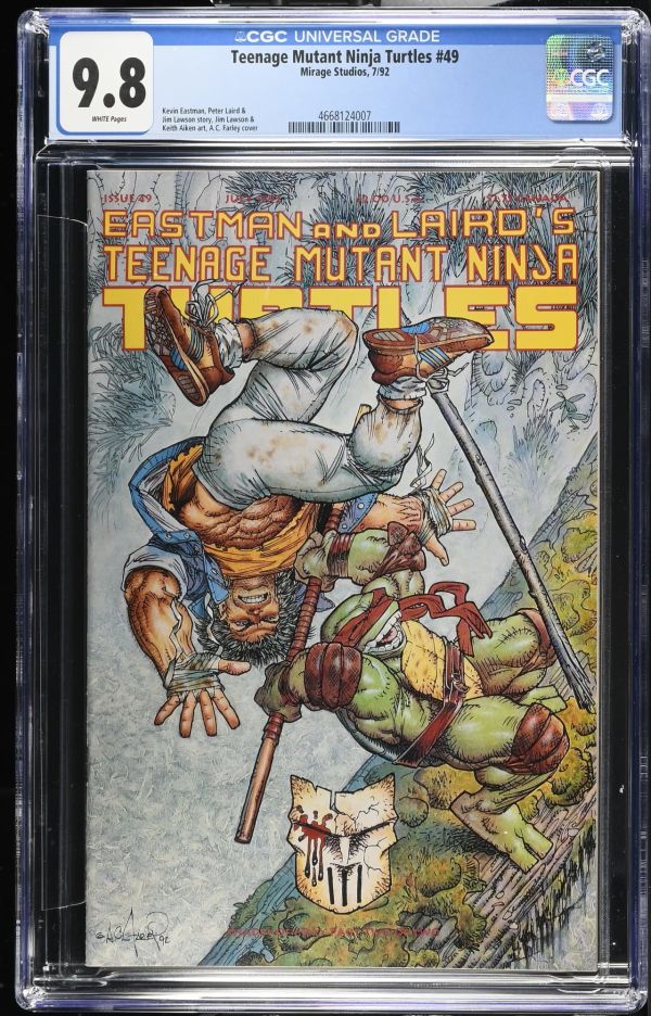 Image for Teenage Mutant Ninja Turtles #49 CGC 9.8