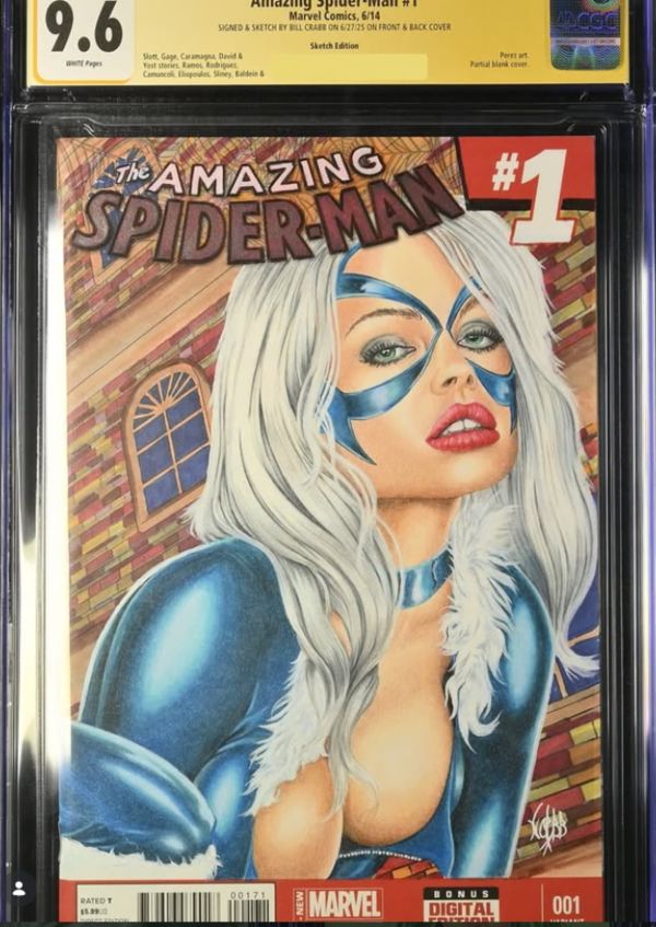 Amazing Spider-Man #1 CGC 9.6 Signed by W Crabb Graded | Raremarq