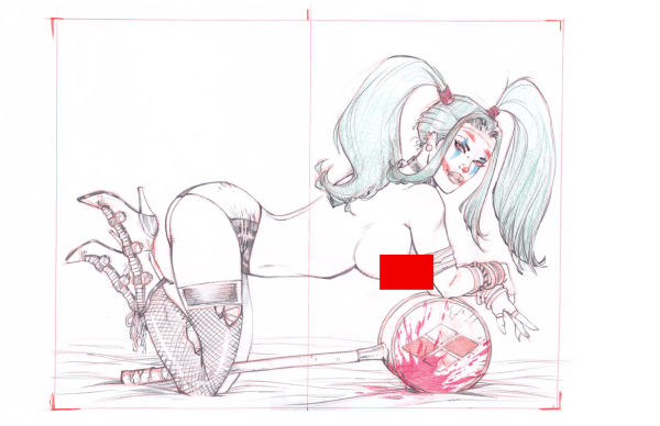 Image for Topless Harley!!!!!